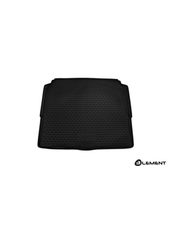 Коврик в багажник для PEUGEOT 3008 2016-2023, SUV, нижний, 1 шт. (полиуретан) ELEMENT3835B13