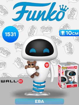 Фигурка Funko POP! Disney Valentines Eve (1531) 83094 / Фигурка Фанко ПОП! по мотивам мультфильма "ВАЛЛ-И", ЕВА