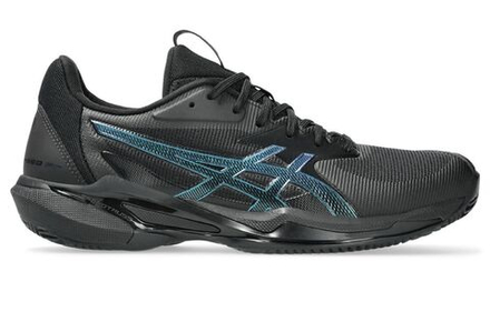 Женские теннисные кроссовки Asics Solution Speed FF 3 Clay Night Energy - black/prism blue