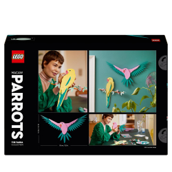 LEGO Art — Коллекция животных — Попугаи ара 31211 / артикул   31211  / GTIN 5702017584010