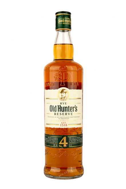 Виски Old Hunter's Reserve №4, 0.7 л.