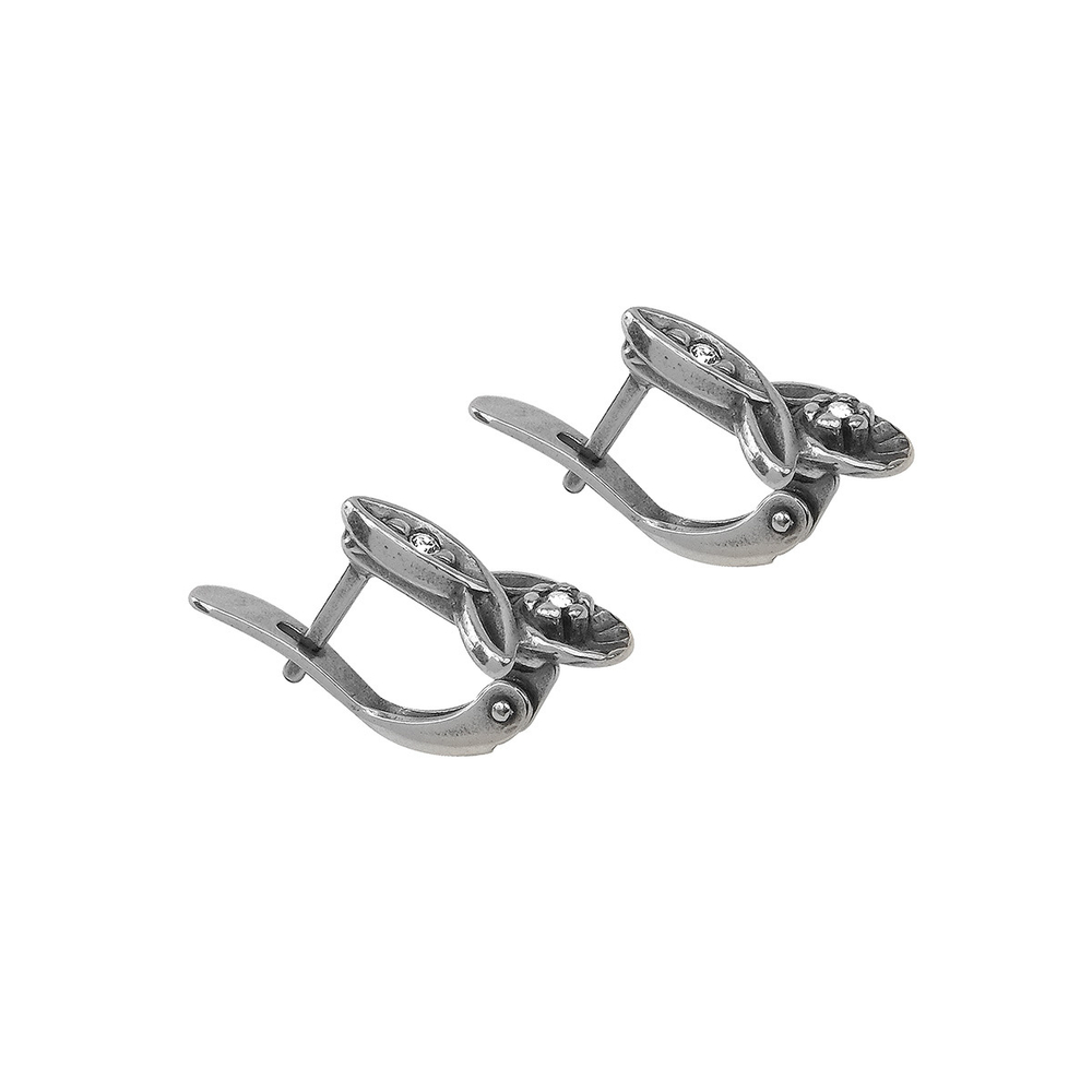 "Клевер" серьги из коллекции "Классика" от Jenavi