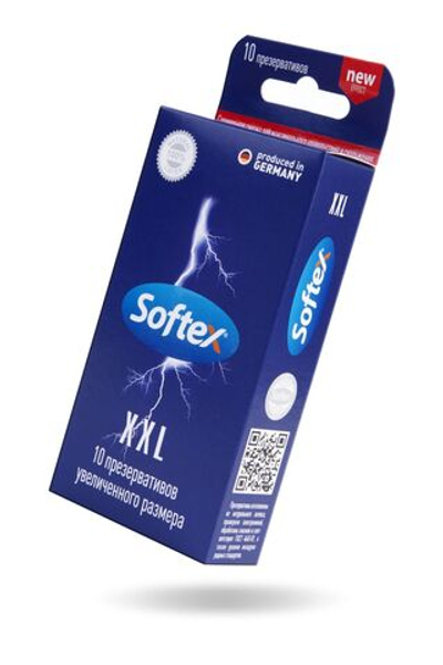 Презервативы увеличенного размера Softex XXL - 10 шт.