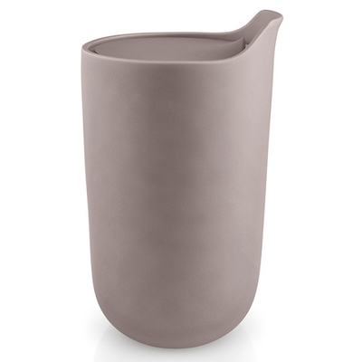 Термокружка керамическая, 280 мл, серая