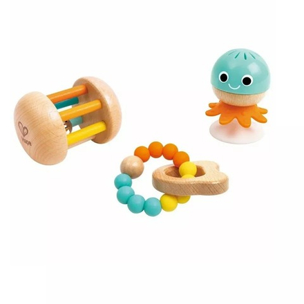 Набор игрушек погремушек для новорожденных "Сенсорный"