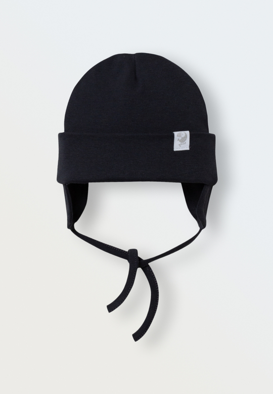 Шапочка из рибаны (графит)