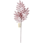 Ветка декоративная «Зимние листья» 85 см, Рубин