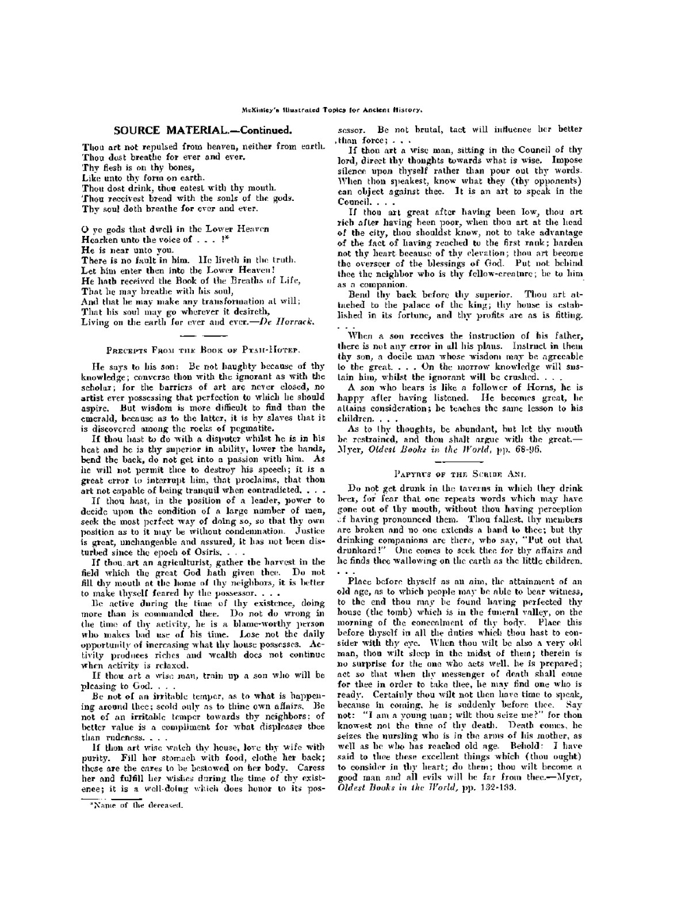 Illustrated Topics For Ancient History, Arranged By Daniel C. Knowlton, Ph.d | Daniel C. Knowlton