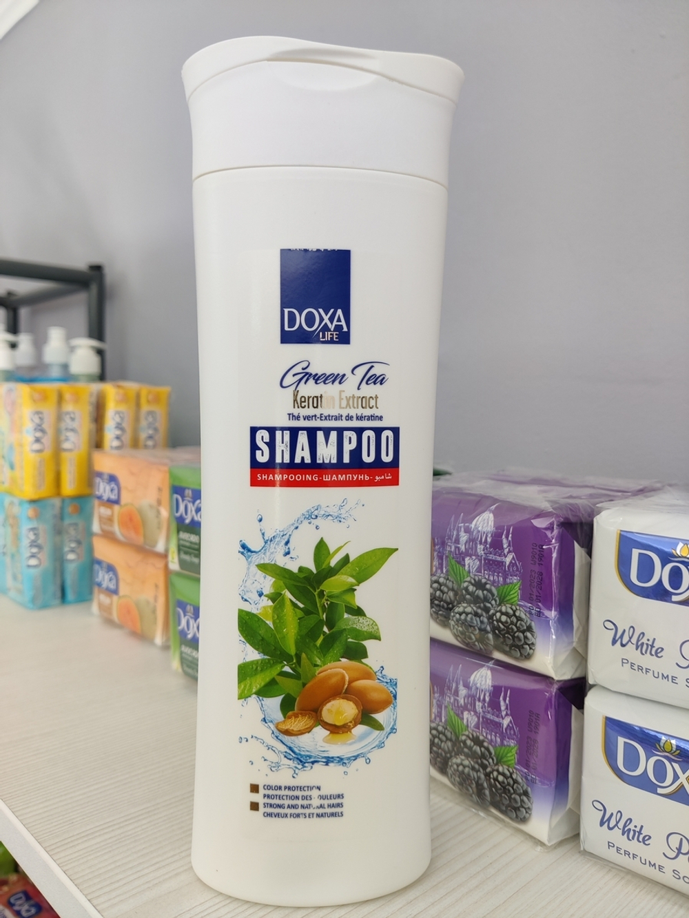 Шампунь Doxa 600 мл с кератином