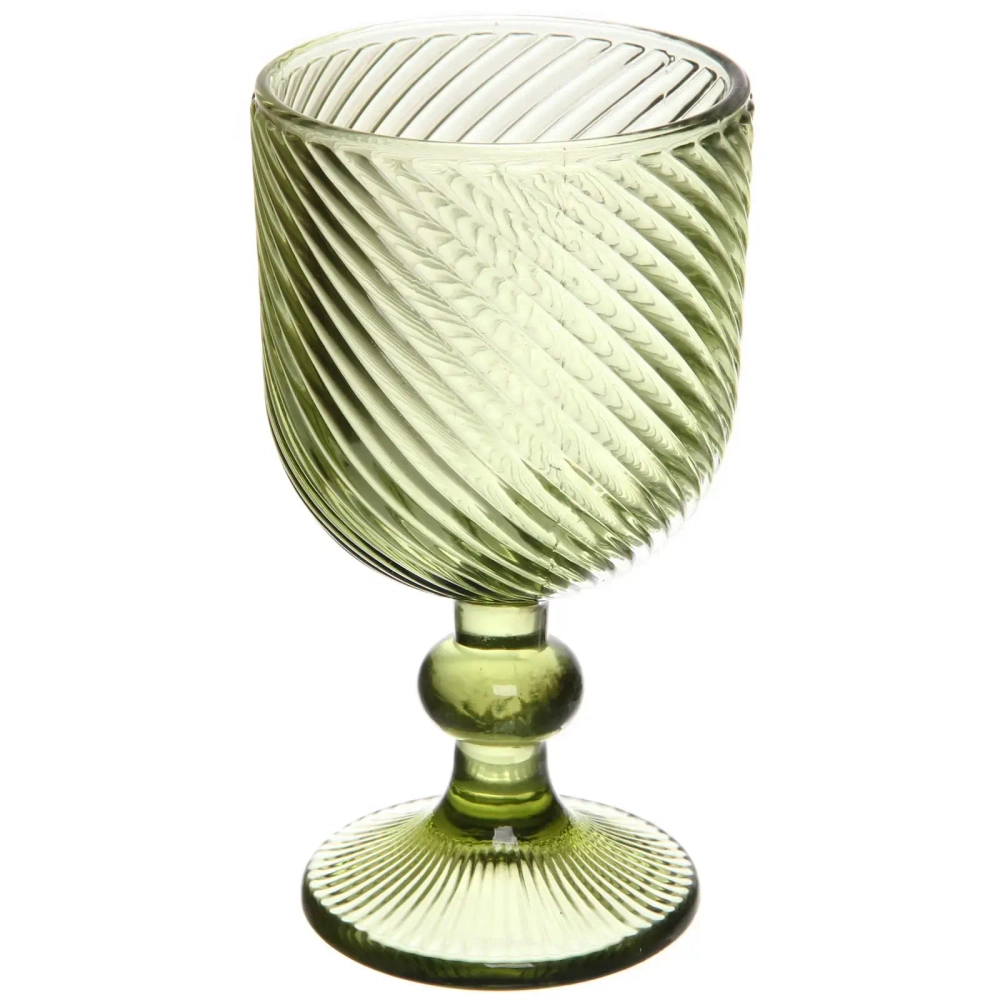 Бокал для вина 240мл «Cristal» в наборе 6шт, зеленый