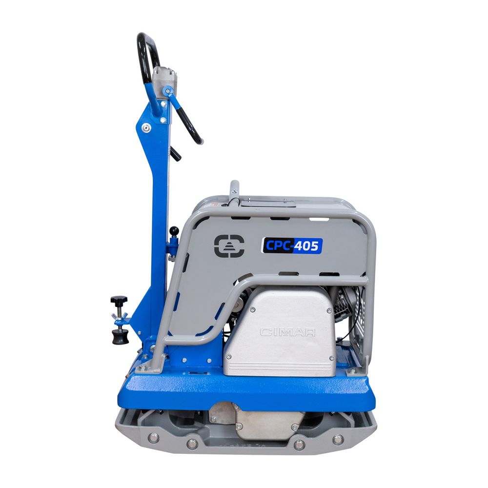 Виброплита реверсивная CIMAR CPC-405-H гидравлика - [430 кг / 50 кН / Honda GX390] бензиновая, эл. старт.