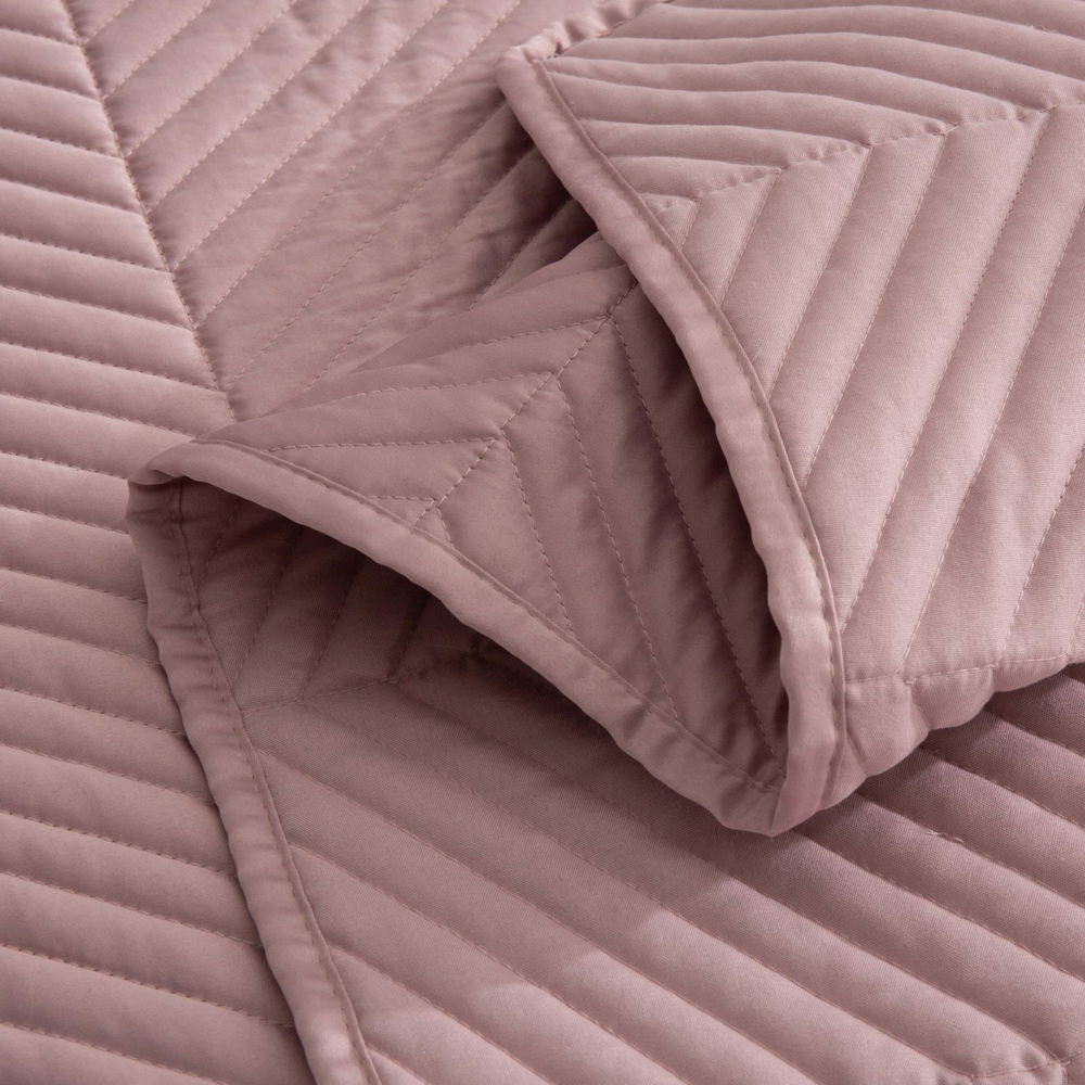 Покрывало 230x250 и 2 наволочки 50х70 Sofi De MarkO Адонис розовое