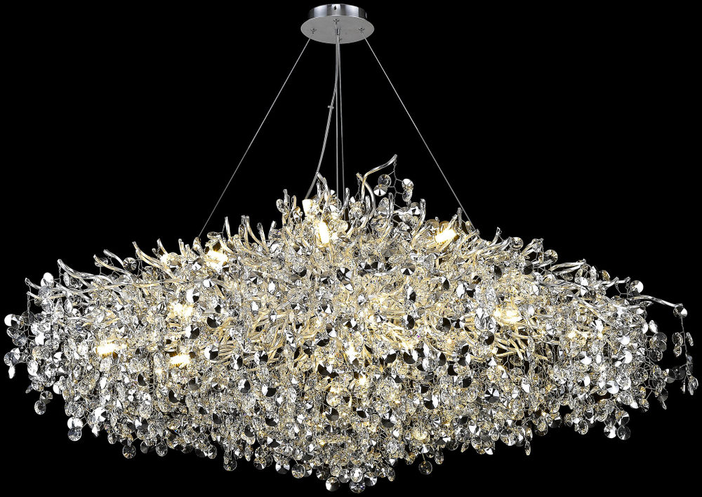 Люстра подвесная Wertmark Alessia WE188.21.203