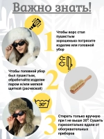 шапка ушанка зимняя меховая с флисом теплая стильная