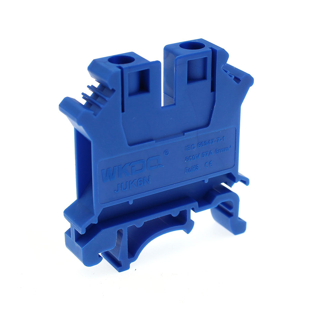 Клеммная колодка JUK6N (синяя)