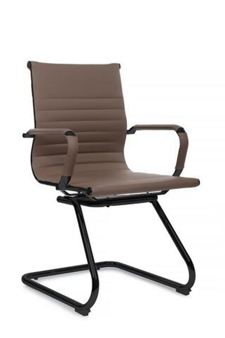 Кресло Riva Хьюго RCH 6002-3SEB Коричневый/Металл Черный