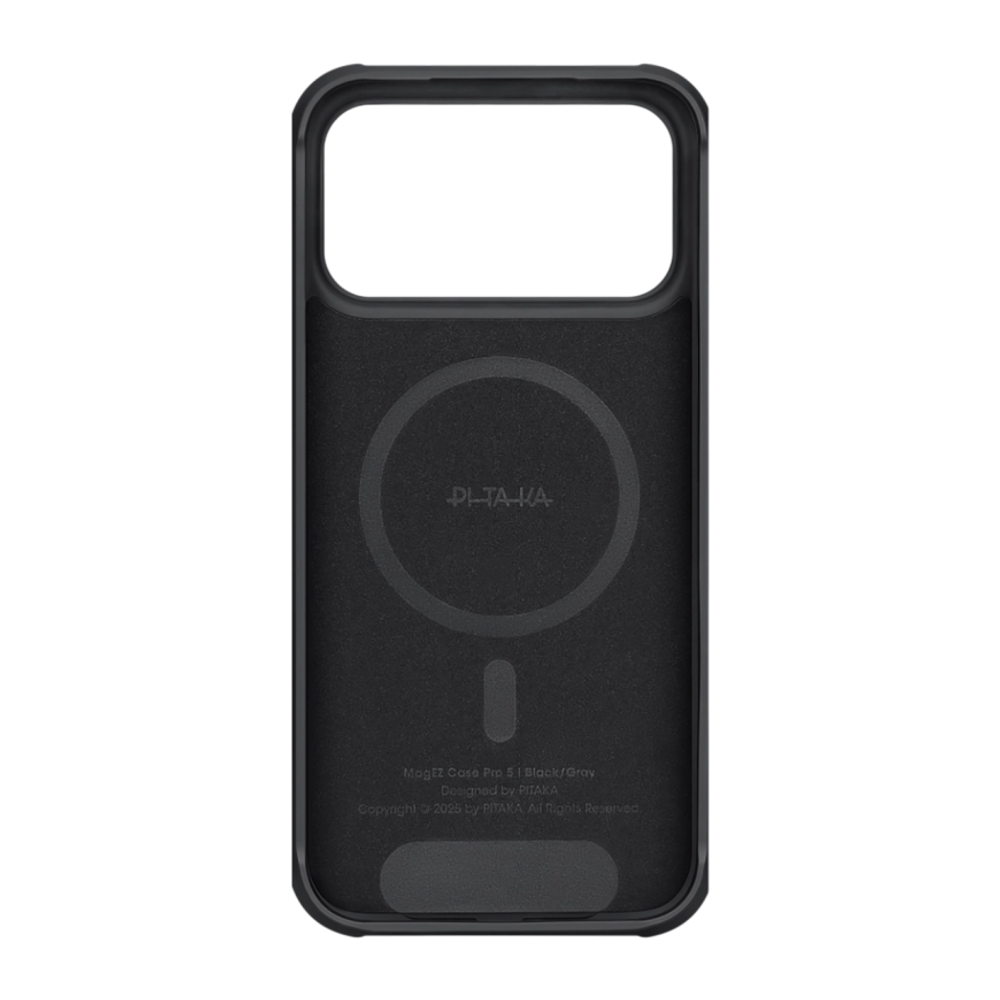 Арамидный чехол MagSafe PITAKA Classic Cairn Case для iPhone 17 Pro Max Укреплённый гибридный чехол из арамидного волокна с мембраной для Контроллера камеры