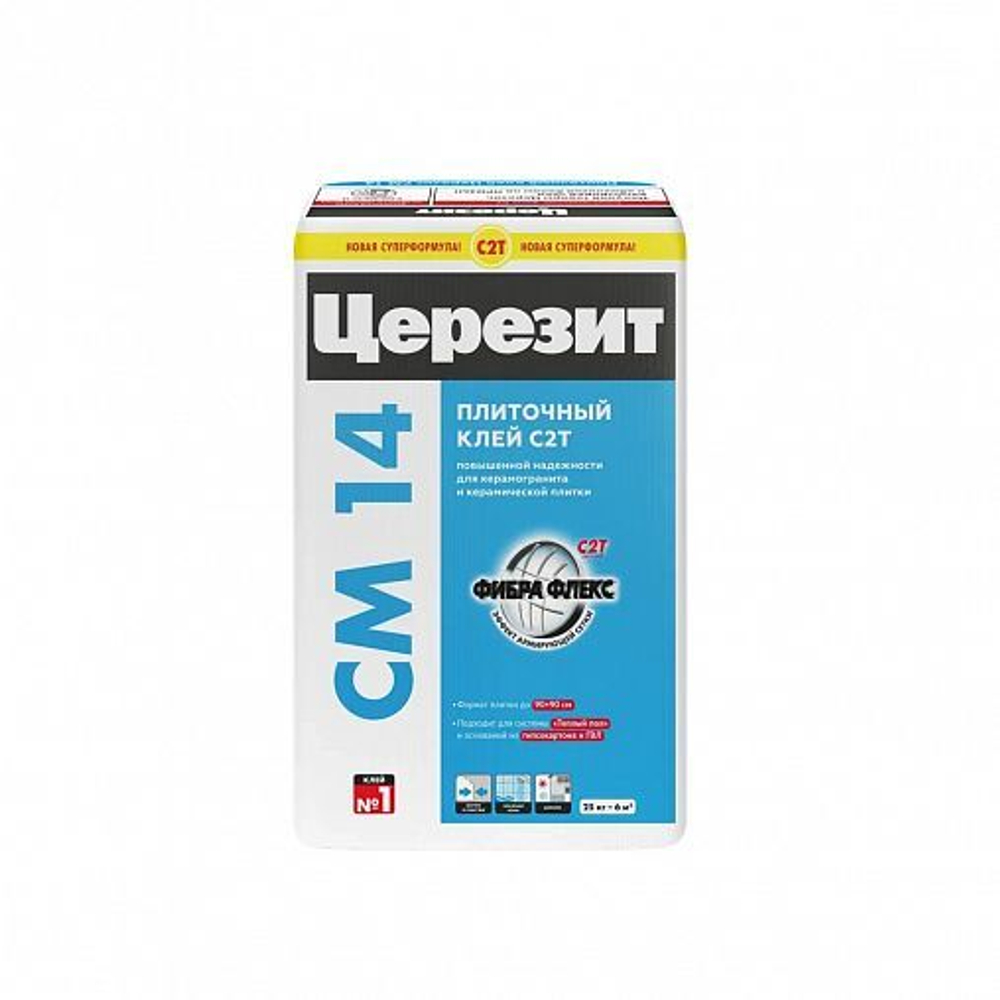 Клей плиточный Церезит СМ-14 Экстра  25кг