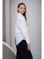 Блузка школьная для девочки оверсайз