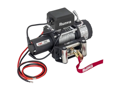 Лебёдка автомобильная электрическая 12V Runva 5000 lbs 2268 кг