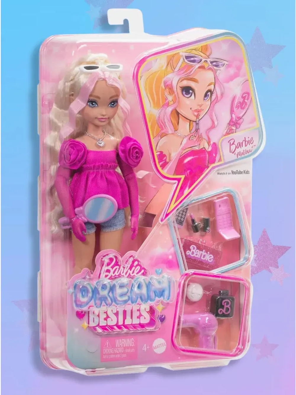 Кукла Барби Festive Looks Dream Besties Малибу HYC21