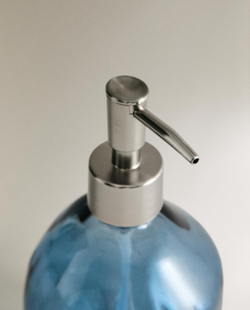 Zara Home стакан для ванной комнаты, стекло, синий · 3513/466