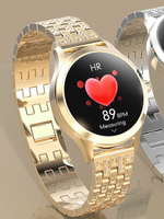 Ремешок для часов 22мм браслет женский и мужской со стразами для любых моделей со стандартным креплением на шпильках PARASMART Crystal