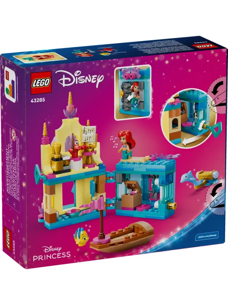 Конструктор Disney 43285 Волшебный мини-дворец Ариэль