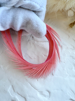 Гусиное перо, Коралловый (5 шт)