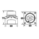 Переключатель батарей 200А