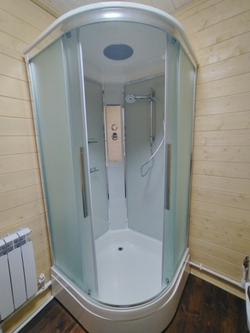 Душевая кабина AvaCan (АваКан) EM3011new со средним поддоном, 110х110х220