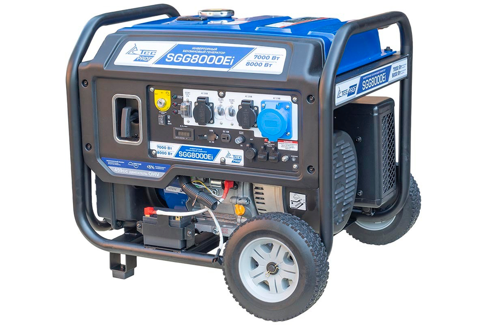 Бензиновый инверторный генератор TSS SGG 8000Ei