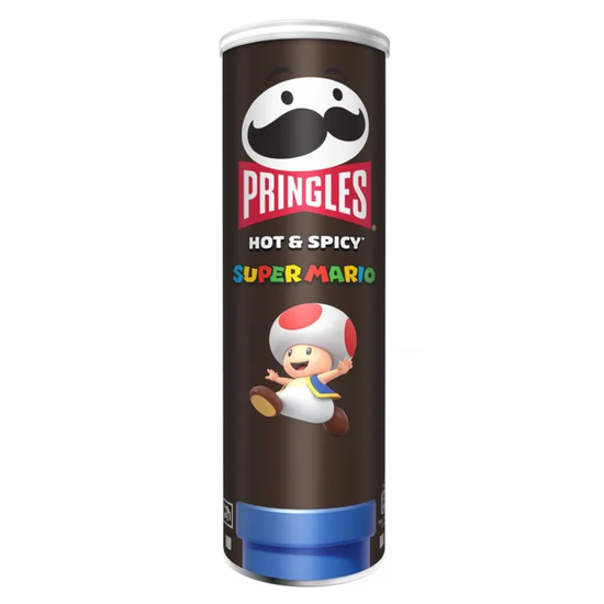 Чипсы Pringles Super Mario Хот энд Спайси, 165гр