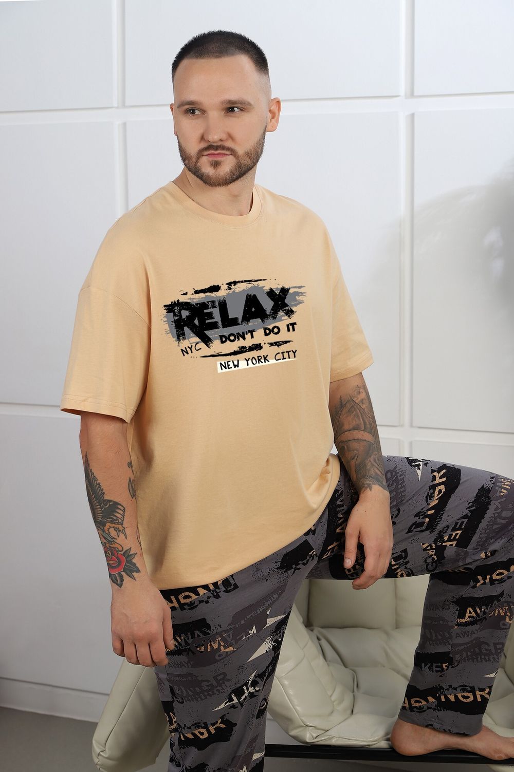 Костюм мужской Гранж-3 Виотекс БЕЖЕВЫЙ