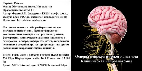 Основы неврологического диагноза. Клиническая нейроанатомия