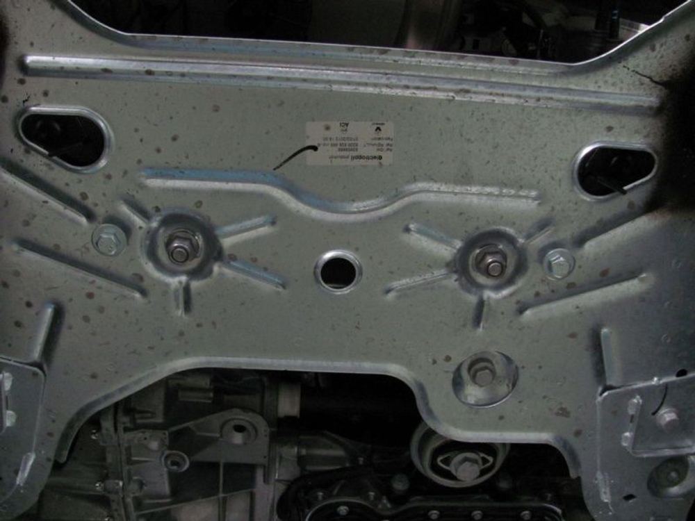 Защита картера и КПП Sheriff для Renault Trafic II 2001-2006 арт.18.0687