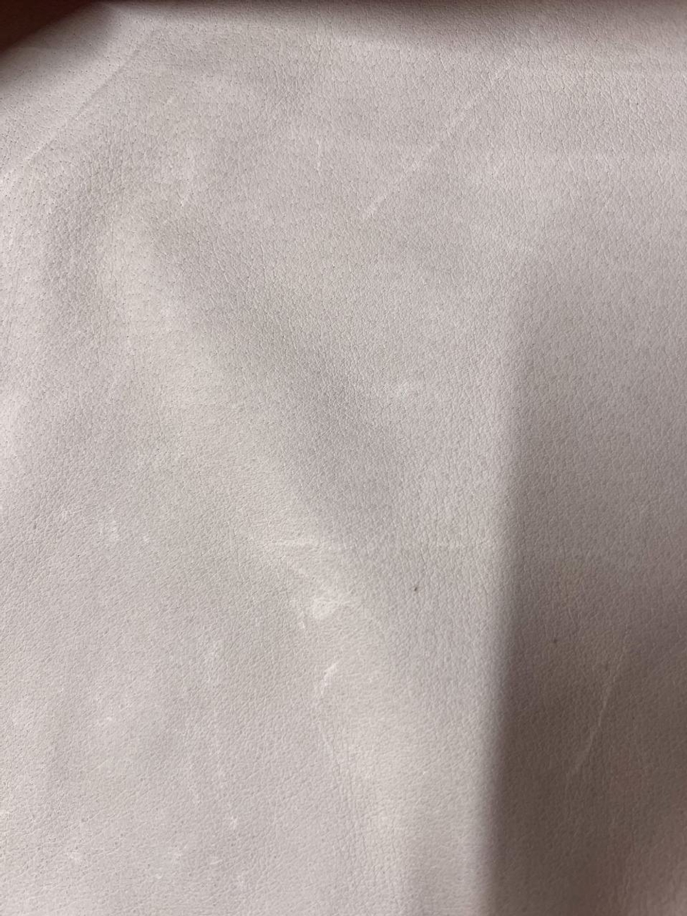 Кожа натуральная, лицевой велюр, 0,7 мм, пудровый