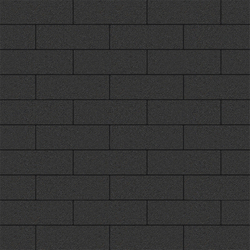 Тротуарная плитка ПРЯМОУГОЛЬНИК 300х100 мм - Стандарт Черный