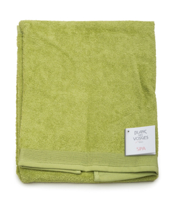 Полотенце 40х60 Blanc des Vosges Uni Lichen зеленое