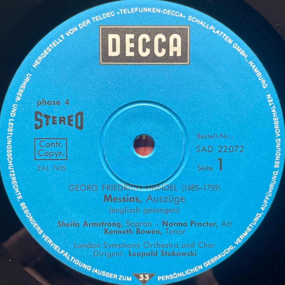 Гендель - Мессия (Германия)