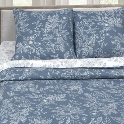 Постельное белье поплин 1,5 спальное Деметра 900 АРТПОСТЕЛЬ