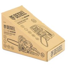 Пила цепная бензиновая DGS-4516, шина 40 см, 45см3, 3,0 л.с., шаг 3/8, паз 1,3 мм, 57 зв// Denzel