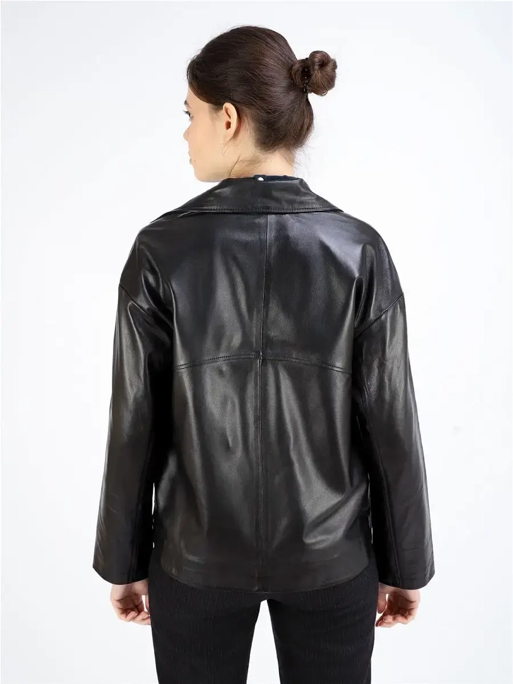 Женская кожаная куртка/натуральная кожа/косуха/Турция