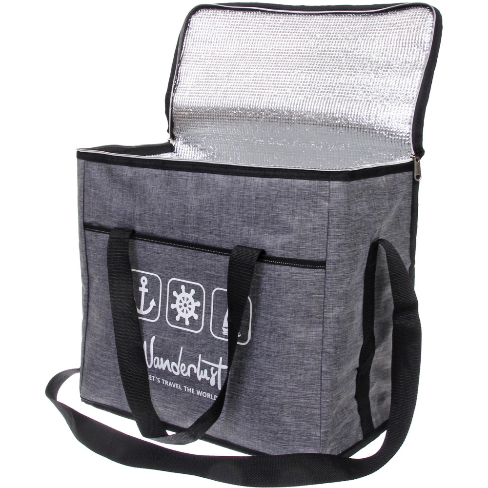 Термосумка 40 л, 45*24*38 см, M4050-1G, серый