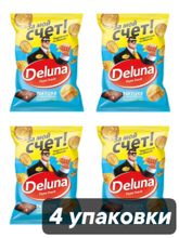 Кукурузные снеки Deluna Ракушки со вкусом барбекю 85 г x 4 шт