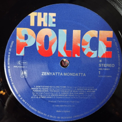 Винтажная виниловая пластинка LP The Police Zenyatta Mondatta (Holland 1980)