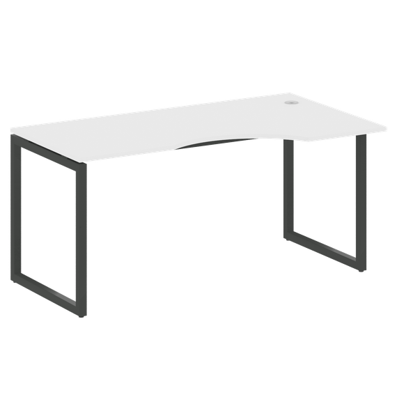 Метал Систем Куатро Стол криволинейный правый на О-образном м/к 40БО.СА-1 (R)