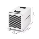 Осушитель воздуха TROTEC DH 25 S - [до 40 л. за сутки / для S≈200 м²]