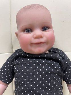 Уценка. Кукла Реборн мягконабивная 60см в пакете (FA-100A)