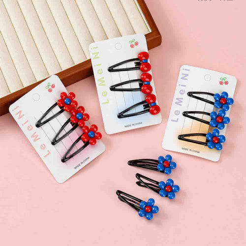 Набор заколок из 3х шт Цветы